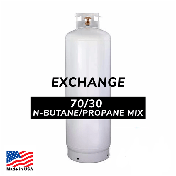#200 70:30 Water Content Solvent Tank Exchange - Butane and Propane