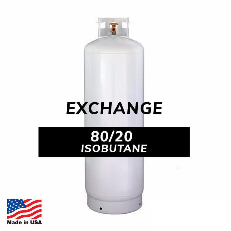 80:20 Isobutane/Propane Solvent Tank Exchange in CA