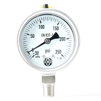 Pressure Gauge MNPT (-30 to 250)