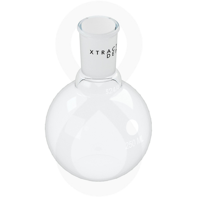 250mL Flat Bottom Receiving Flask - Xtractor Depot
