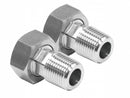 Adapters G 3/4" f to NPT 1/2" m (FL4003) Pack of 2