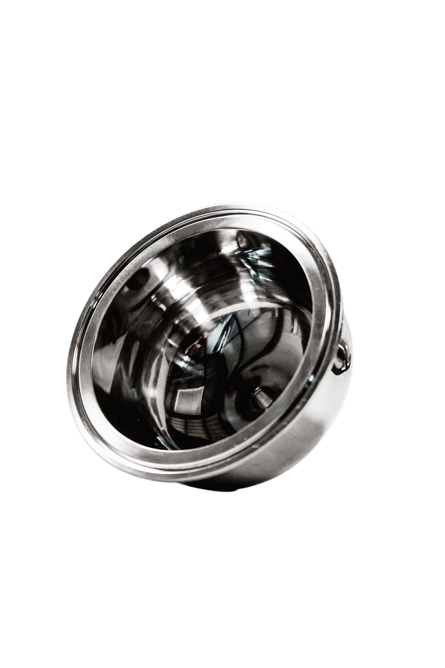 4" Hemispherical End Cap with 1/2" Compression