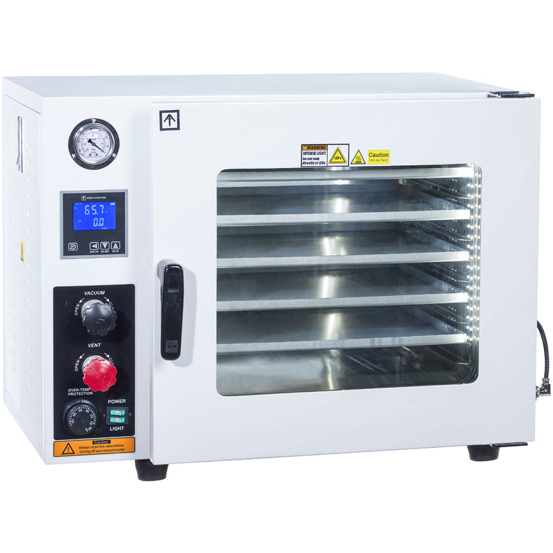 1.9 CF Vacuum Oven- UL/CSA Certified - 5 Sided Heating- SS Tubing | 110v