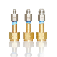 Assembled CGA 555 Inlet Nut and Swivel