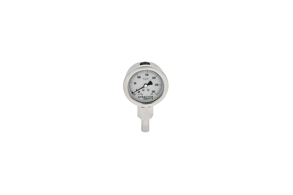 XD 1/2" Tube Stub Pressure Gauge | -30 to 300 | Glycerin