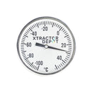 1/2" Tube Stub Bimetal Thermometer 21.5" Length (156-lb Tank)