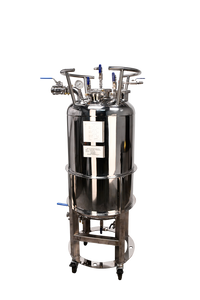 312lb ASME Double-Jacketed Solvent Tank or Collection Vessel | V1 | Assembled
