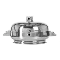 10" Jacketed Platter with 2" Spout