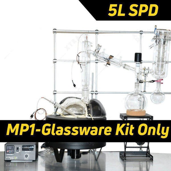 5L SPD MP1 Short Path Distillation Glassware Kit at Xtractor Depot