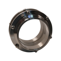 inside rim showing 6" Inline Sight Glass for extraction systems