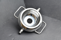 6" x 6" Jacketed Platter w/ 2" Spouts & Handles