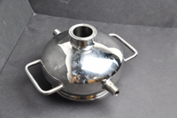 6" x 6" Jacketed Platter w/ 2" Spouts & Handles