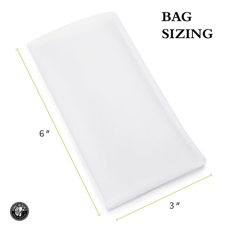 Gutenberg's Rosin Bags | 25µm | 3" x 6" | Pack of 50
