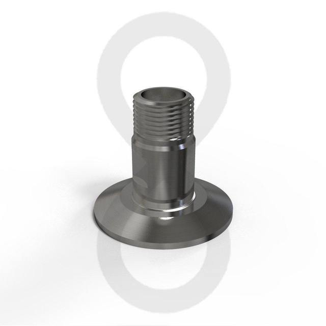 Flat End Caps w/ 1/2" MNPT