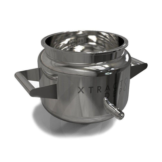 8" Jacketed Platter with 2" Spout