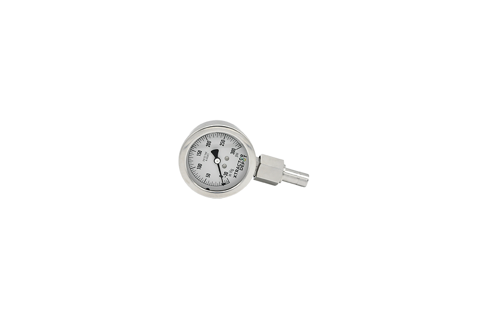 XD 1/2" Tube Stub Pressure Gauge | -30 to 300 | Glycerin