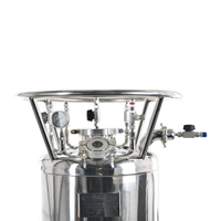 260lb ASME Solvent Tank or Collection Tank | V0 | Assembled