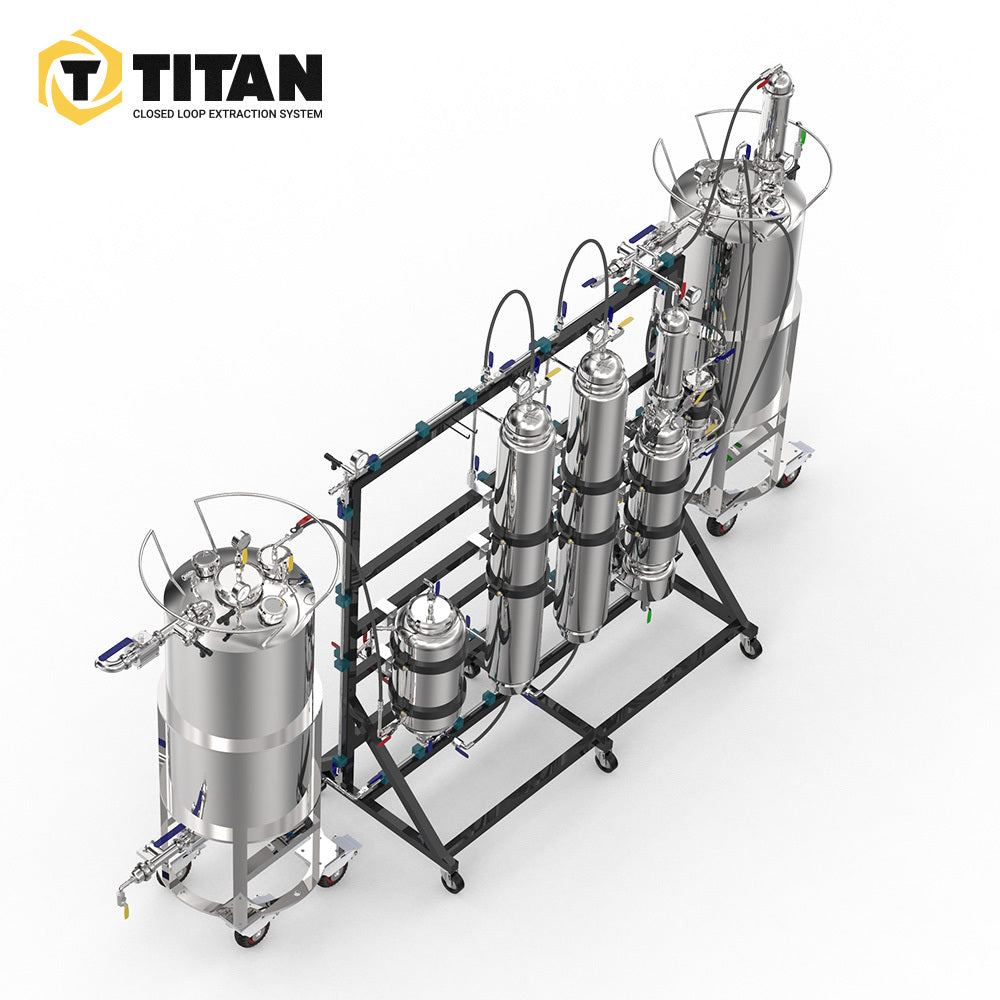 Titan X Series 20lb Closed Loop Extraction System T20X-DDD
