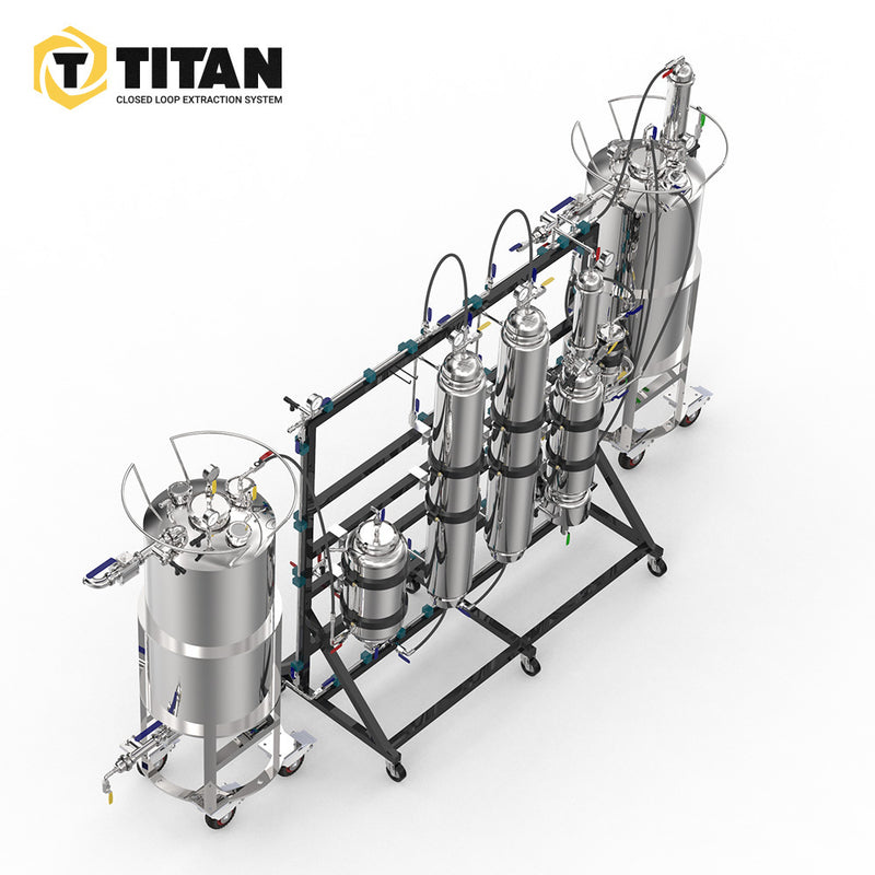 Titan X Series 20lb Closed Loop Extraction System T20X-SSS