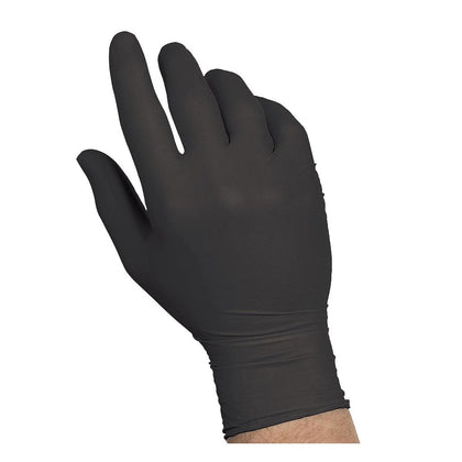 Black Nitrile Gloves