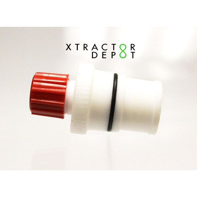 Adapter, Teflon, 1/4″ O.D. Thermocoupler, Fits a 24/40 Joint - Xtractor Depot