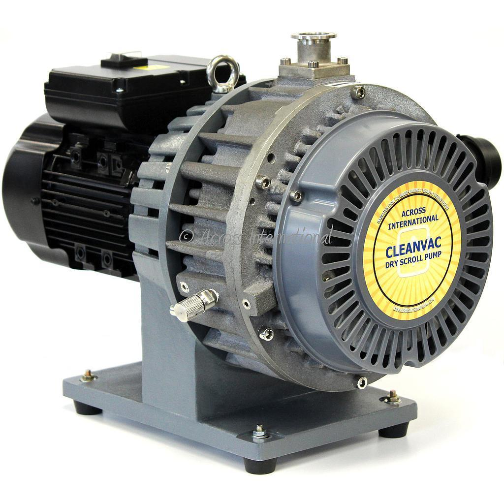 Ai CleanVac 11 cfm Oil Free Dry Scroll Pump w/ Fittings - 110v/220V