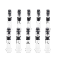 1mL Glass Syringe Applicator Luer Lock w/ Measurements | 1000 Pack