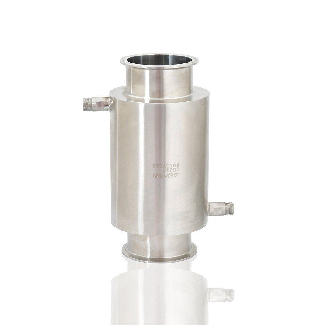 Grist Hydrator with 4 Tri Clamp, 304 Sanitary Stainless Steel