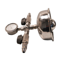 6" Top Cap with Compression fittings - Assembled
