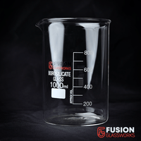 Borosilicate Graduated Glass Beaker with Spout - Xtractor Depot