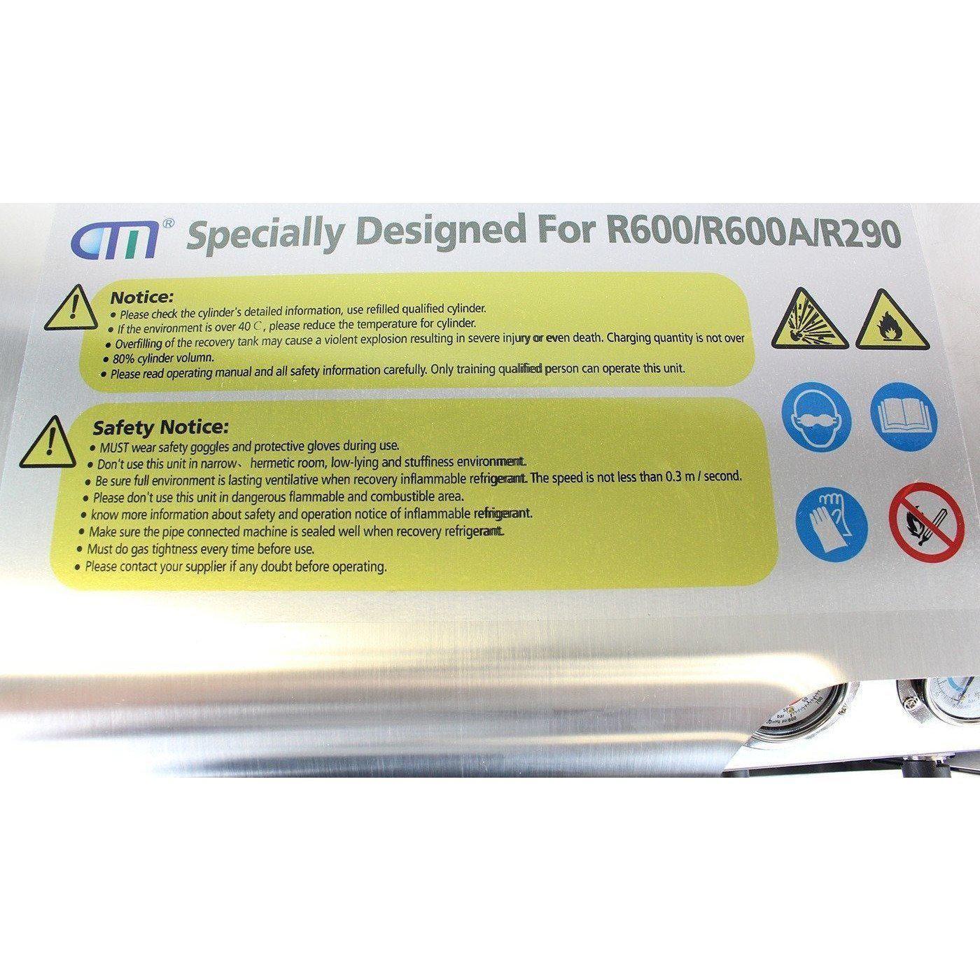 CMEP-OL Oil-less Explosion Proof Recovery Pump | Xtractor Depot