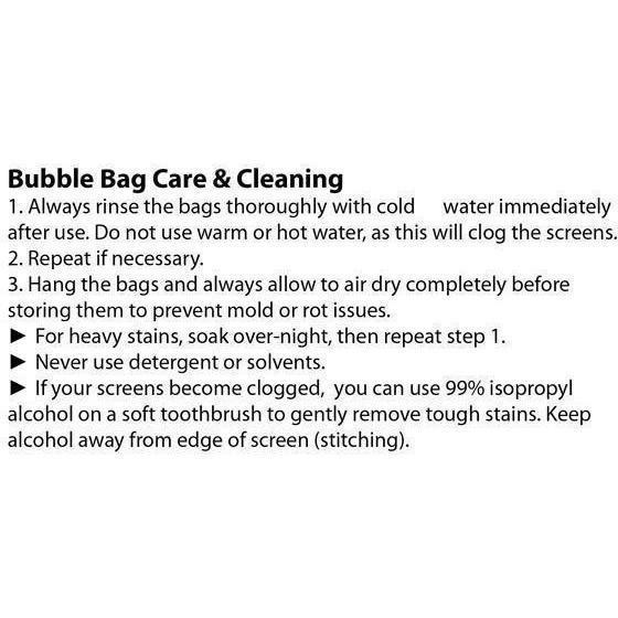 Original Bubble Bags - 4 Bag Kit