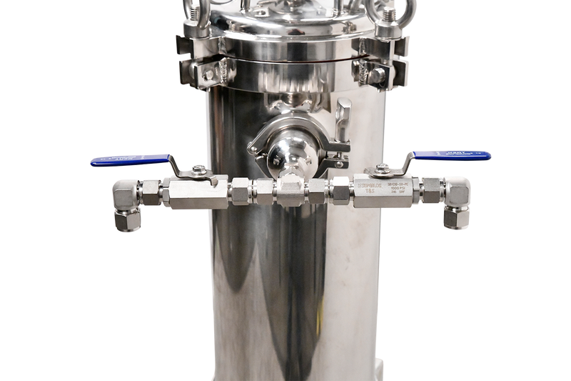 Extraction Filter Column Single Barrel Filter Column PT&A | Extraction Filtration Columns