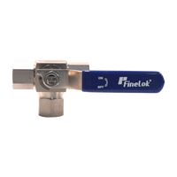 Finelok Three-Way Ball Valve