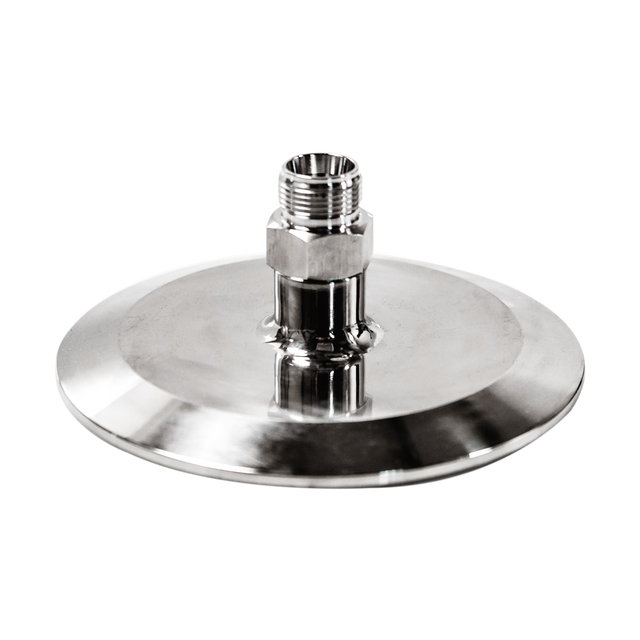 Flat End Cap with 1/2" Compression