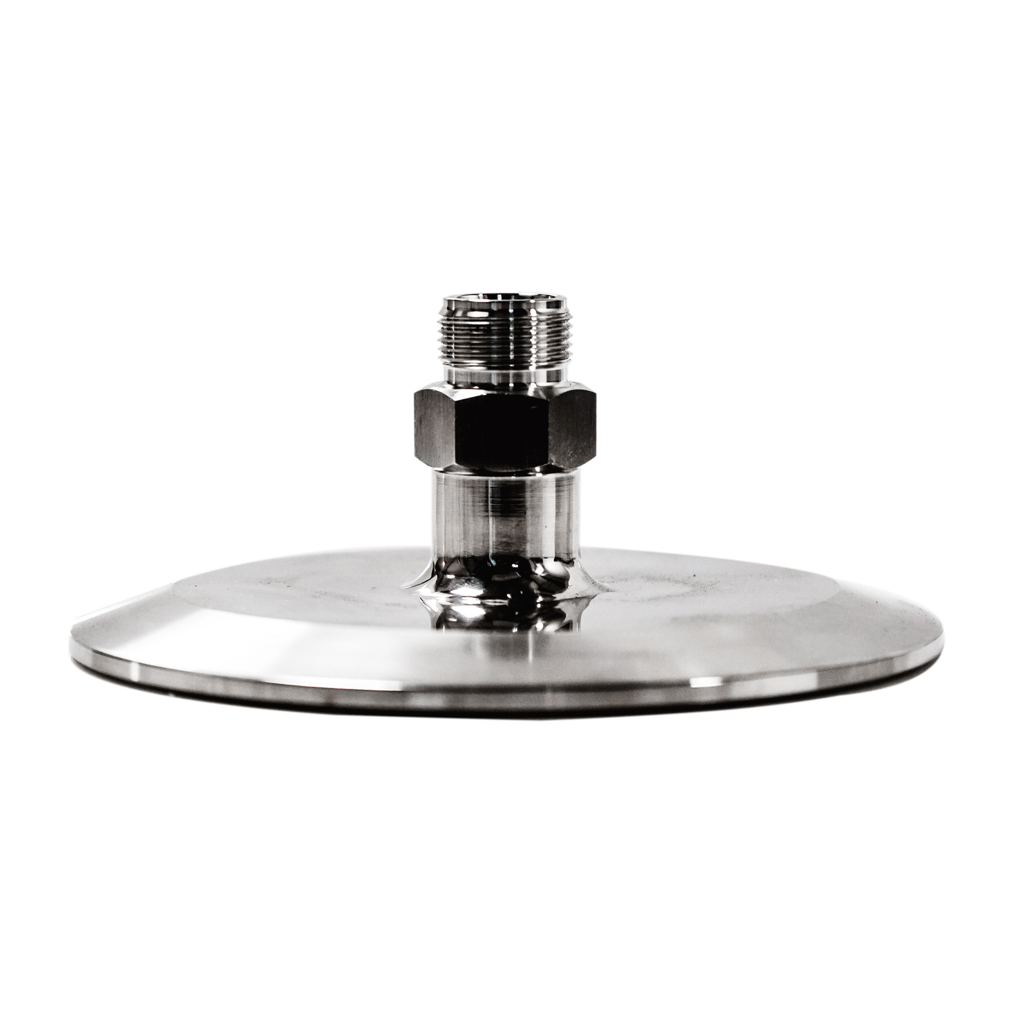Flat End Cap with 1 2 Compression