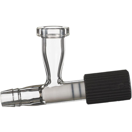 Glass Drain Port with PTFE Valve for Ai Receiving Flasks