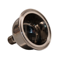 Hemispherical End Caps w/ 1/2" MNPT