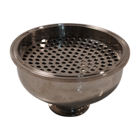 Hemispherical Reducer w/ Filter Plate