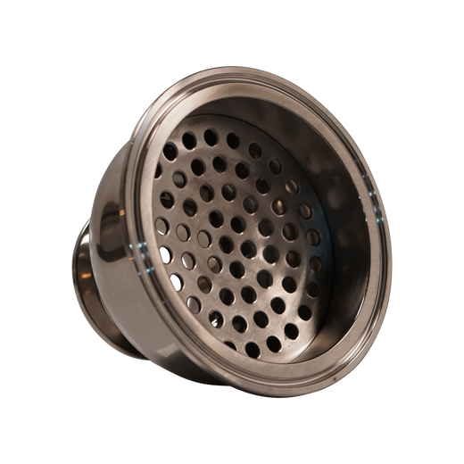 Hemispherical Reducer w/ Filter Plate