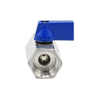 Mini Ball Valve - 1/2" FNPT X FNPT SS316