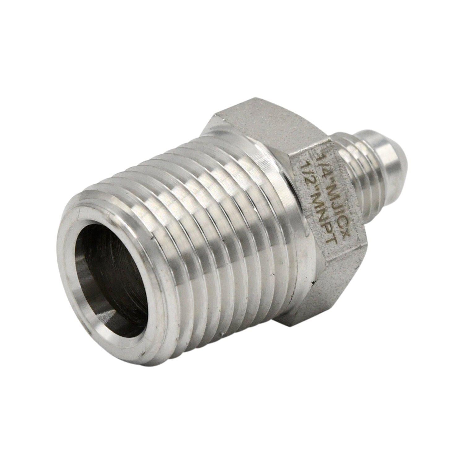 MJIC X MNPT | Stainless Steel 316 Fittings | Various Sizes