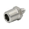 1/4" MJIC X 1/2" MNPT Stainless Steel Fitting