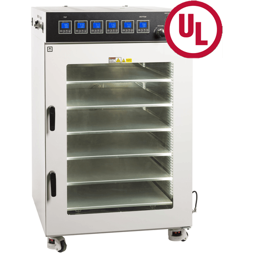 UL/CSA-Listed-16 CF Vacuum Oven w/ 6 Heated Shelves, St. St. Tubing & Valves
