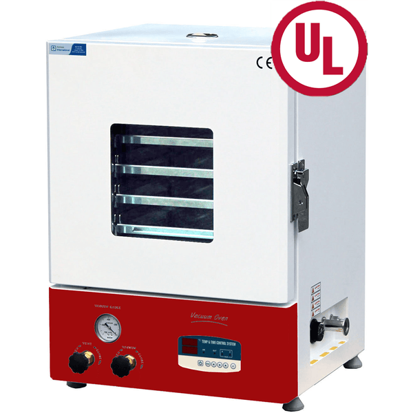 UL/CSA Listed-AI Elite Series: 1 Cu Ft Digital Vacuum Oven w/ 4 Aluminum Shelves - Xtractor Depot