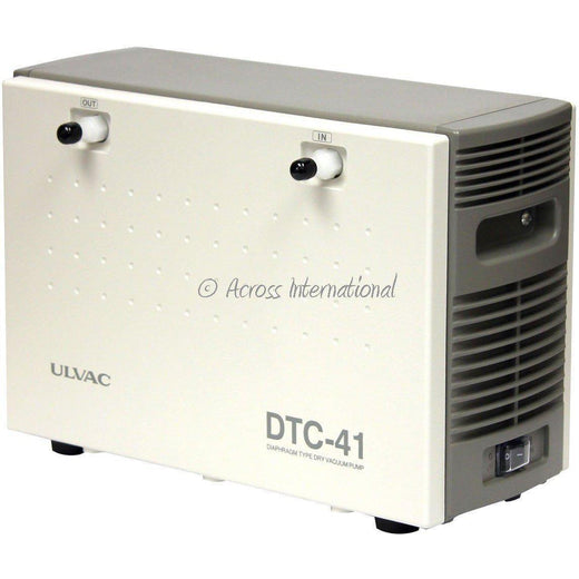 ULVAC DTC-41 1.6 cfm Dual-Stage Chemical-Resist Diaphragm Pump